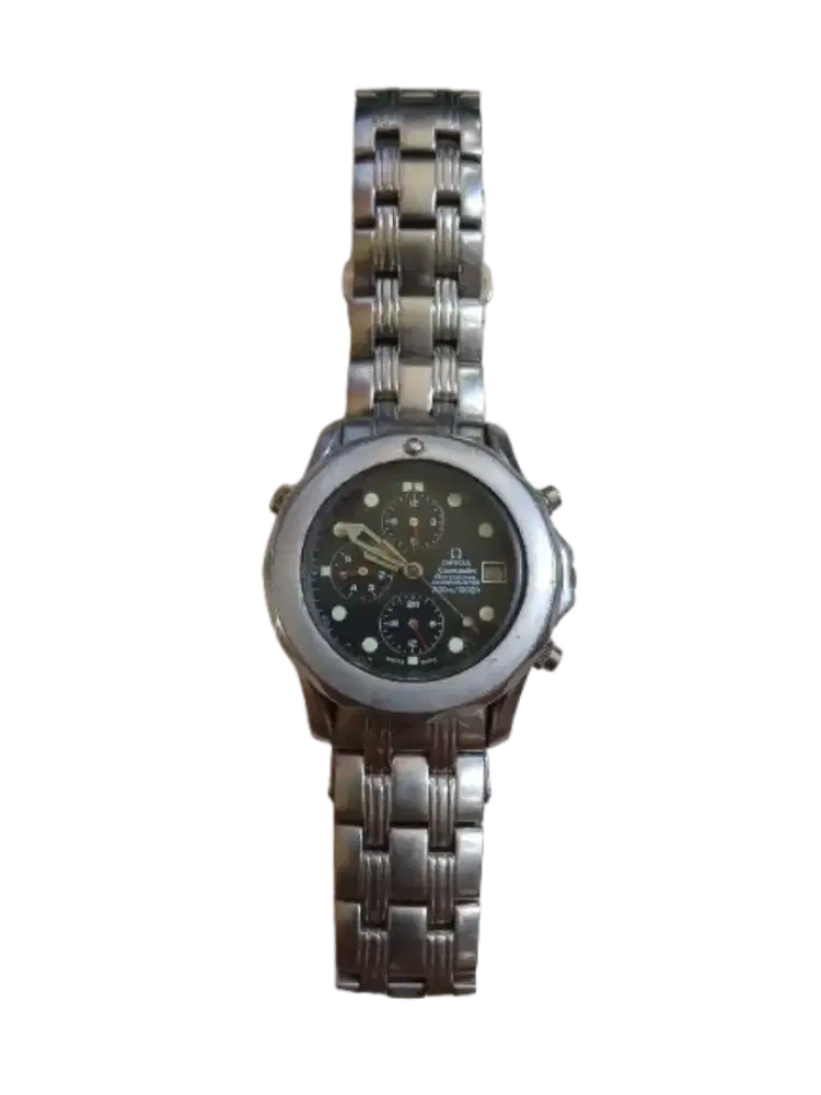 Jam omega automatic kondisi fisik bagus mesin mati