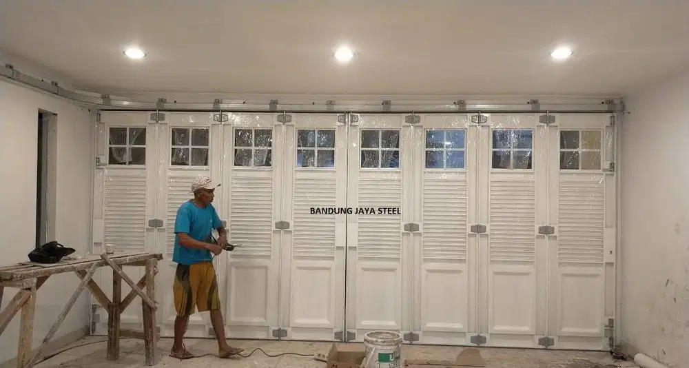 Pintu Henderson, Rolling Door, Folding Gate Garasi Jual Pasang Servis