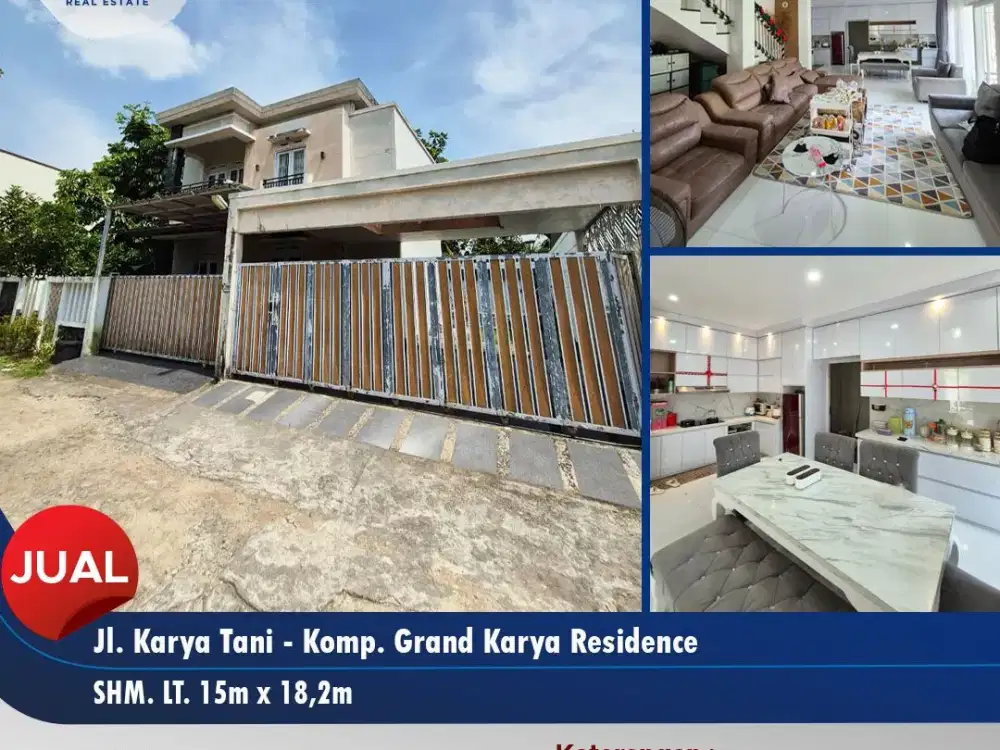 Rumah dengan kolam renang Jalan Karya Tani, Pontianak