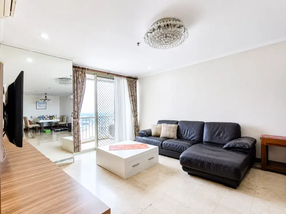 Apartemen Bumimas Terogong Dekat Pondok Indah, Luas 133 m², 3+1 Kamar Tidur