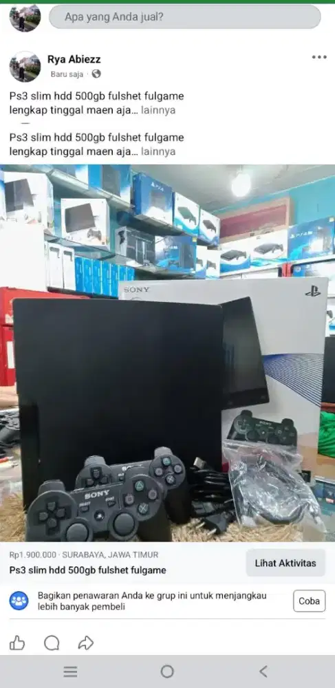 Ps3 slim hardisk 120gb fulshet fulgame