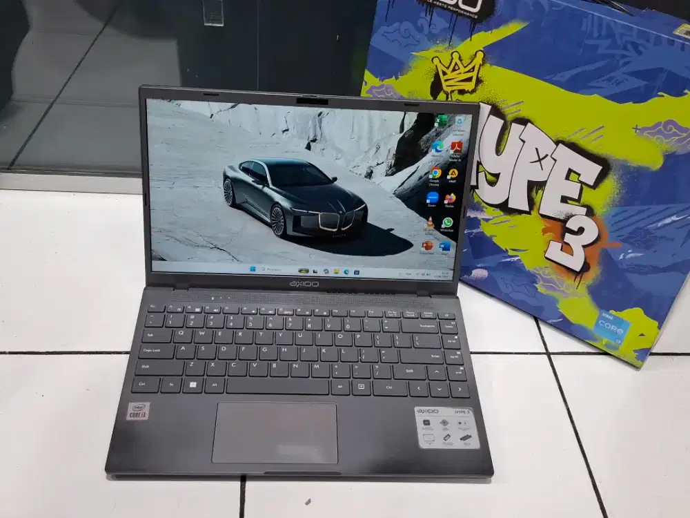 LAPTOP Axioo MyBook Hype 3 / Intel Core i3-1005G1 RAM 4GB SSD 256GB