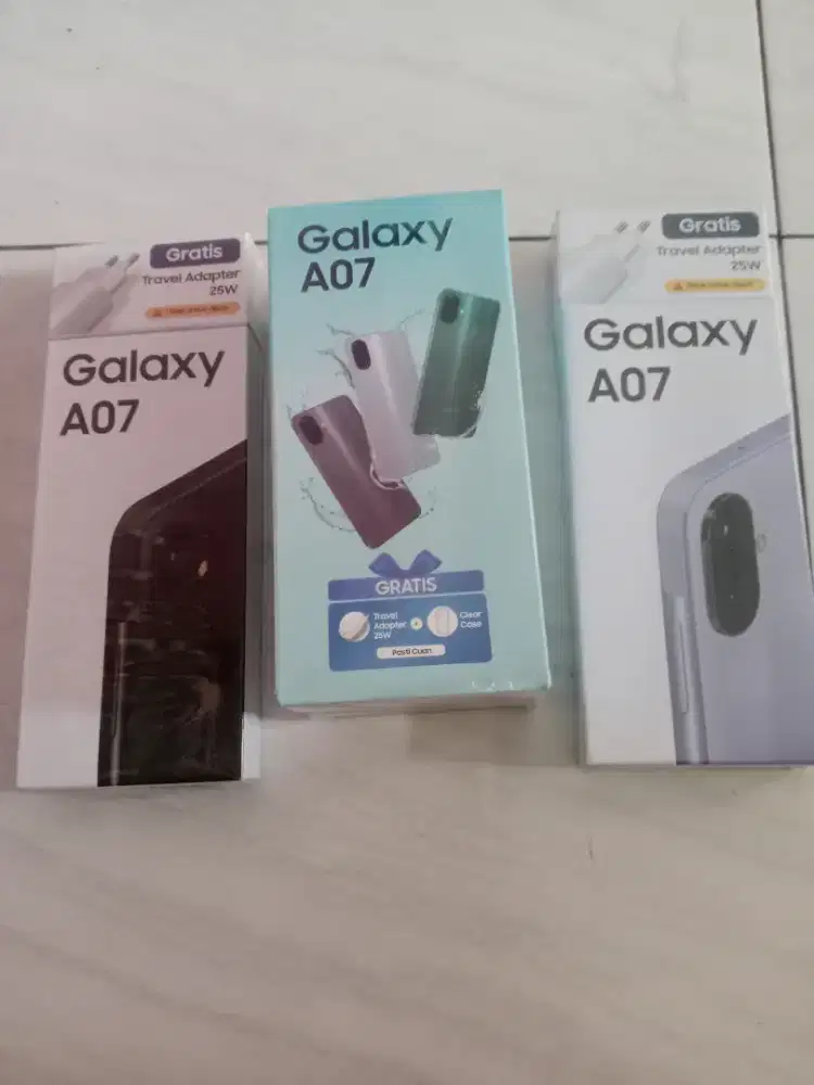 A07 samsung baru  4/64