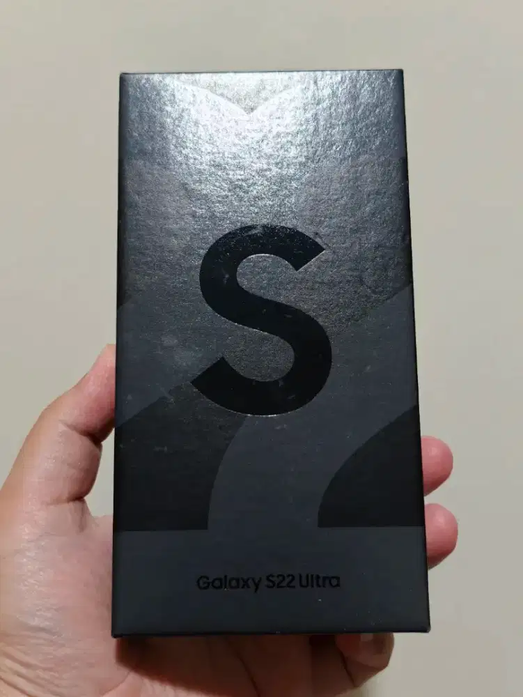 Jual S22 Ultra Black 12/256