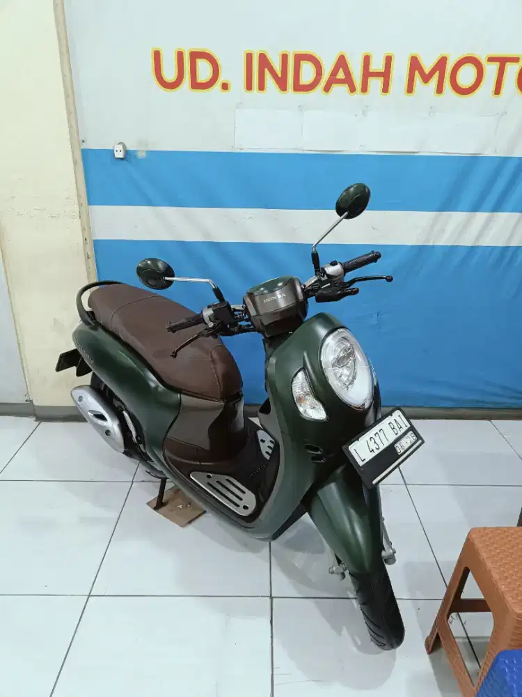 Cc110 HONDA SCOOPY ESP PRESTIGE KEYLLES REMOT 2023 KM LOW BISA KREDIT