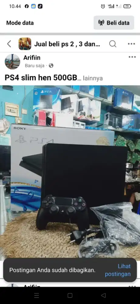Ps4 slim ori hardisk 500gb