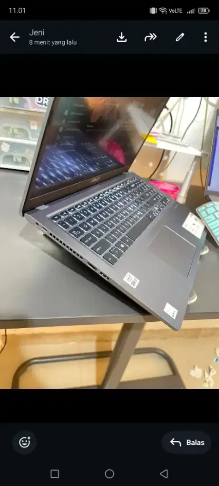 Mau di jual laptop msh bagus dapat mouse + tasnya dapat