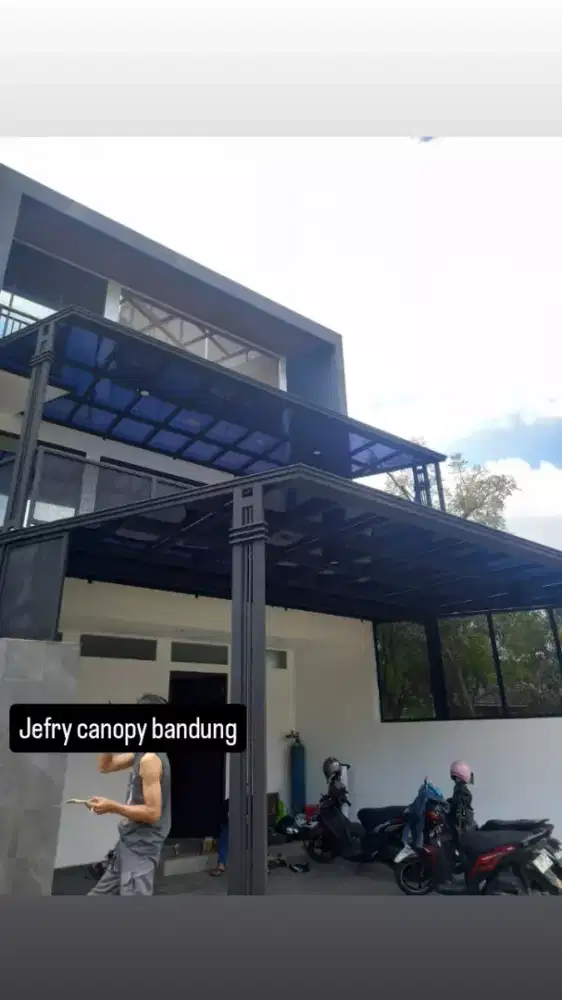 Canopy atap Solarflat
