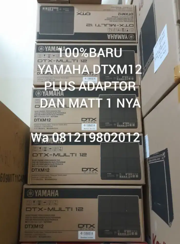 100%br YAMAHA DTXM12 TERMURAH