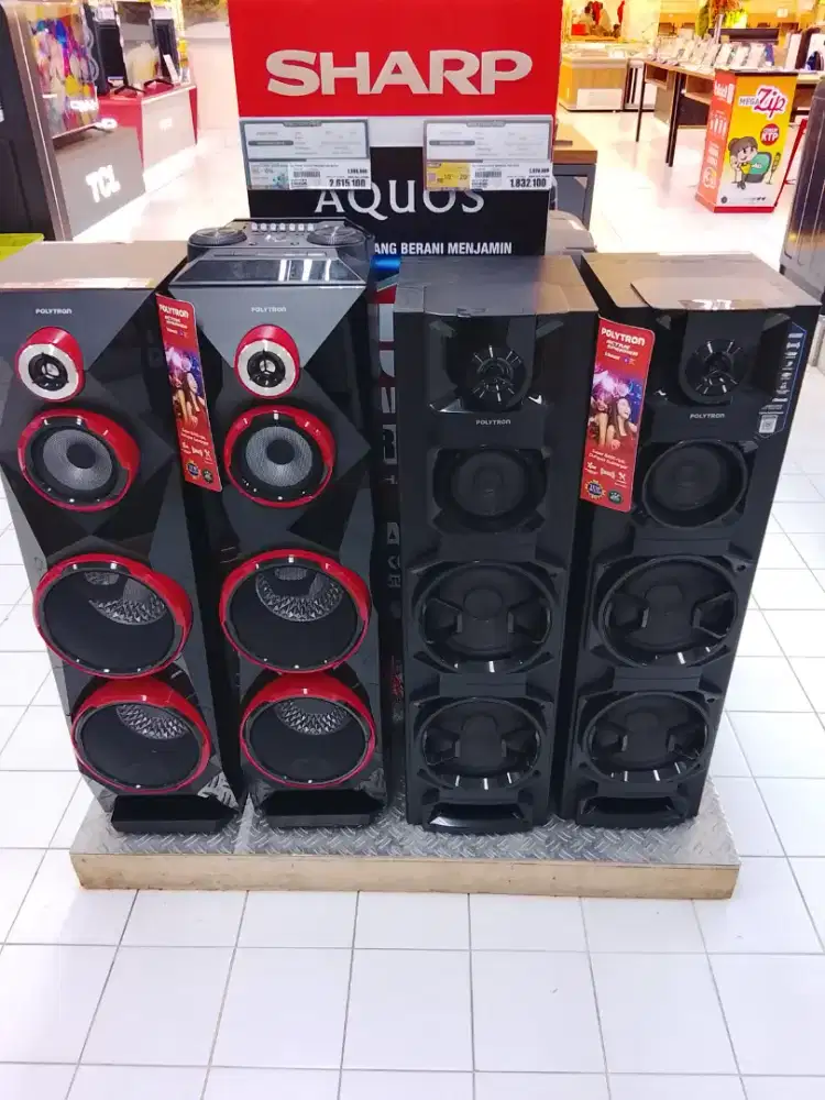 CICILAN, POLYTRON ACTIVE SPEAKER PAS 8E20 , BUNGA RENDAH DP 0%