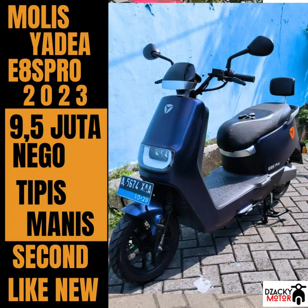 YADEA E8SPRO MOLIS 2023  SECOND LIKE NEW