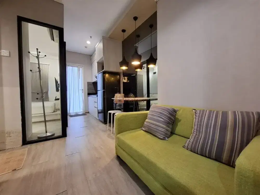 1BR Madison Park Modern Cozy Interior Design, Dekat Central Park & Mall Taman Anggrek