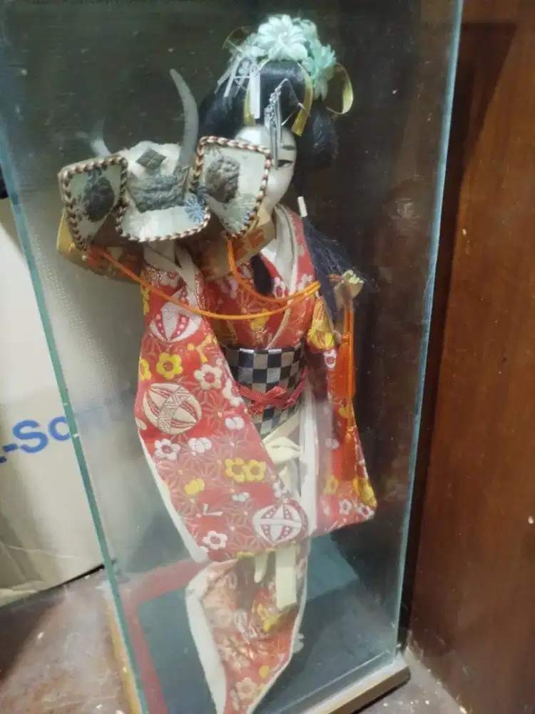 Boneka Kimono Jepang Vintage
