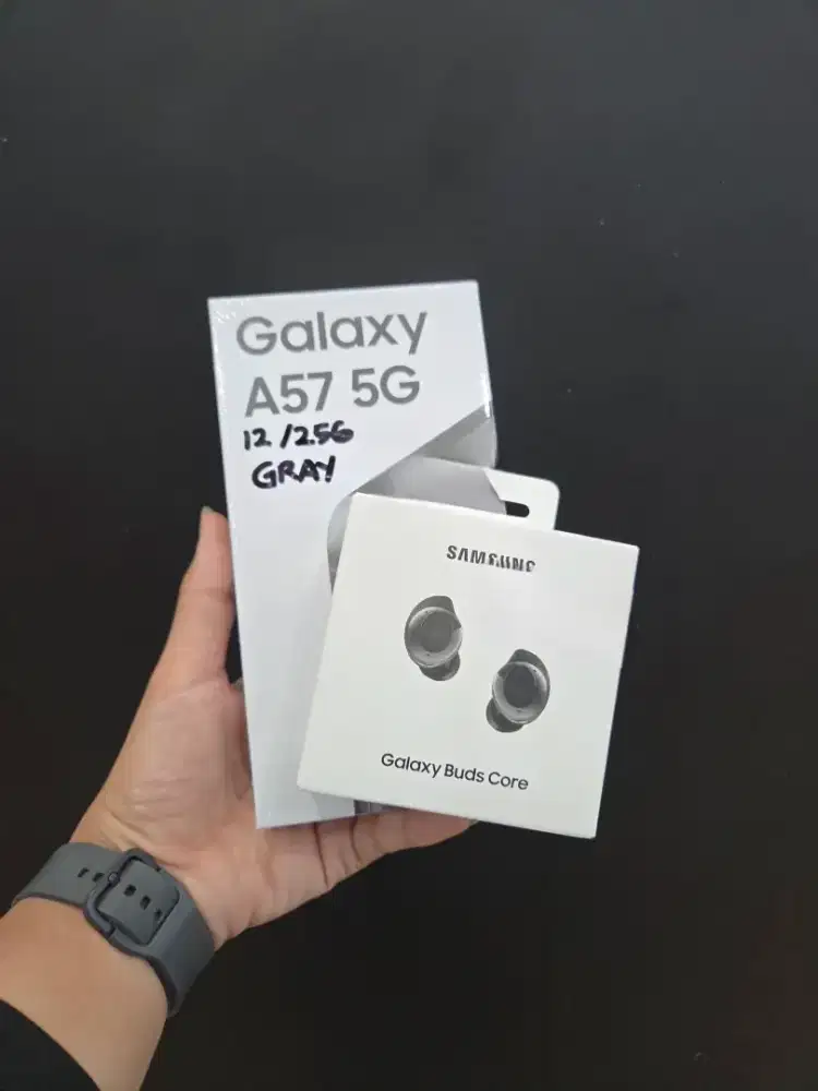 (READY STOK) SAMSUNG GALAXY A57 5G 12GB FREE BUDS CORE  GARANSI RESMI
