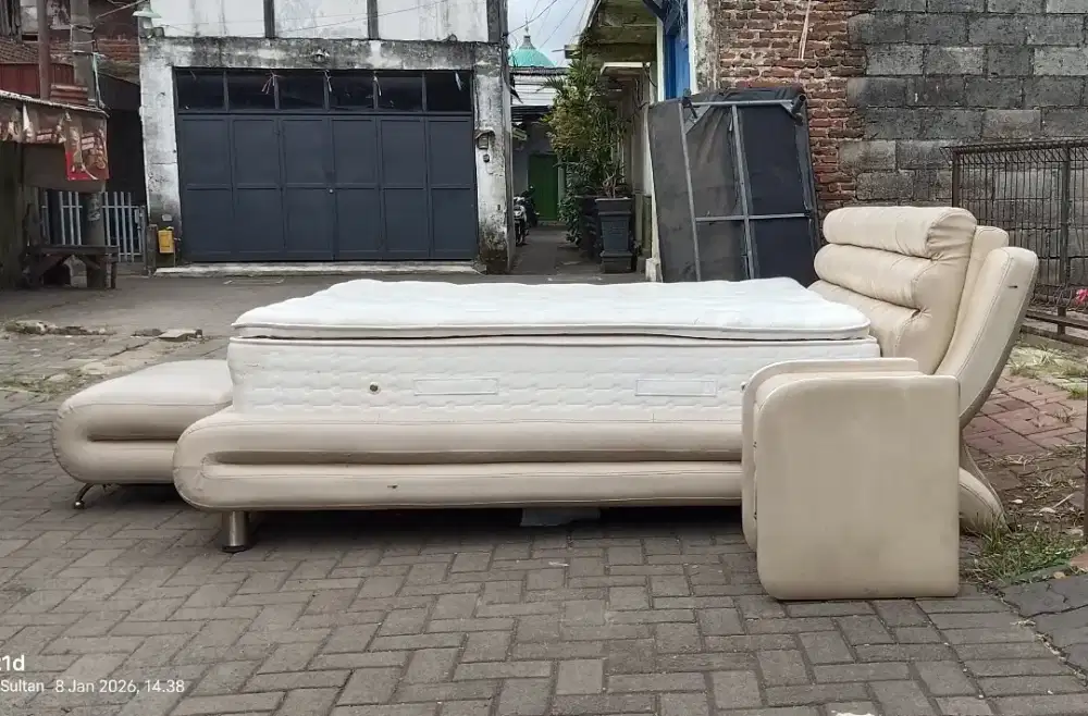 King koil World edition bedframe kulit mewah uk 180