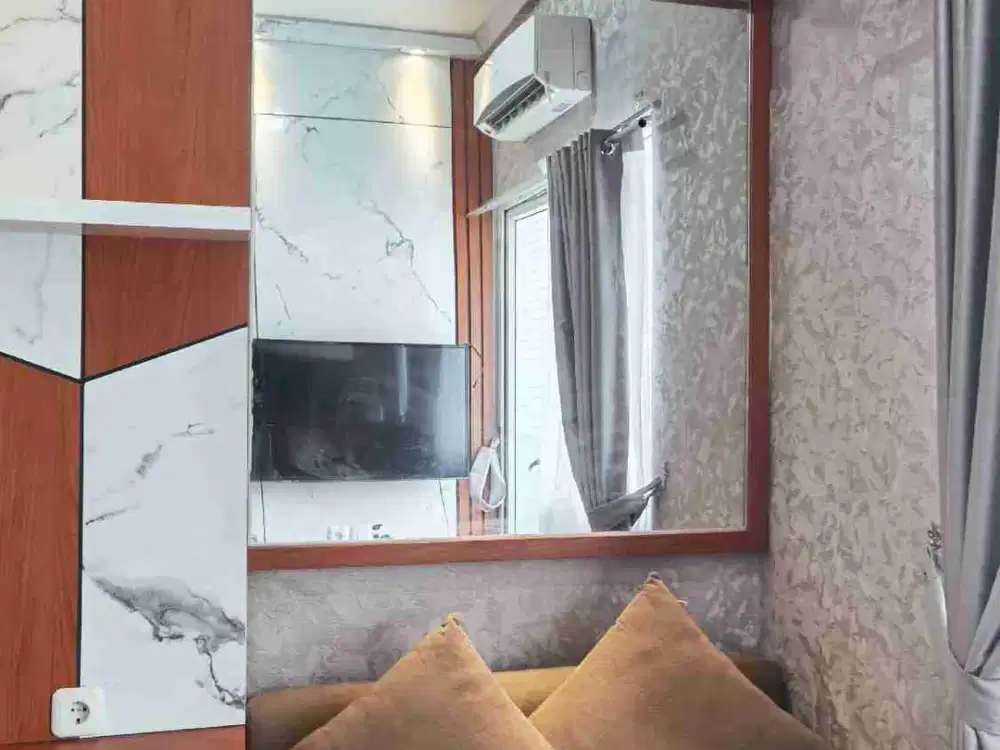 Dijual Murah! Green Pramuka City 2BR Full Furnished | Lantai Tinggi, Siap Huni