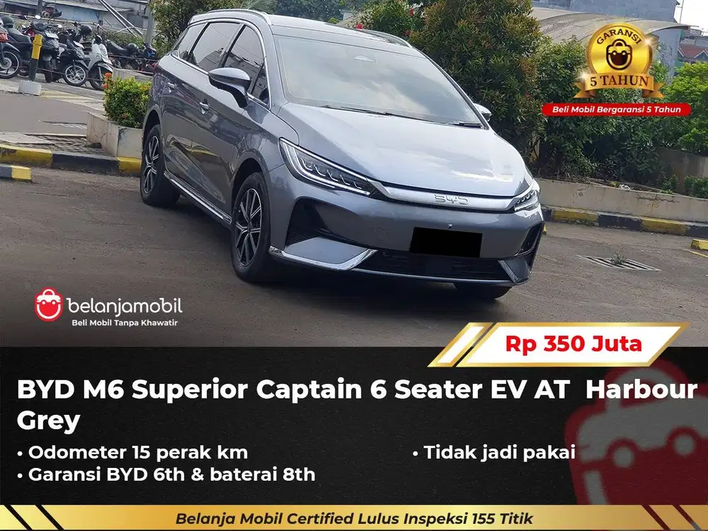 [ KM 0 ] BYD M6 M 6 Superior Captain 6Seater EV 2025/2026