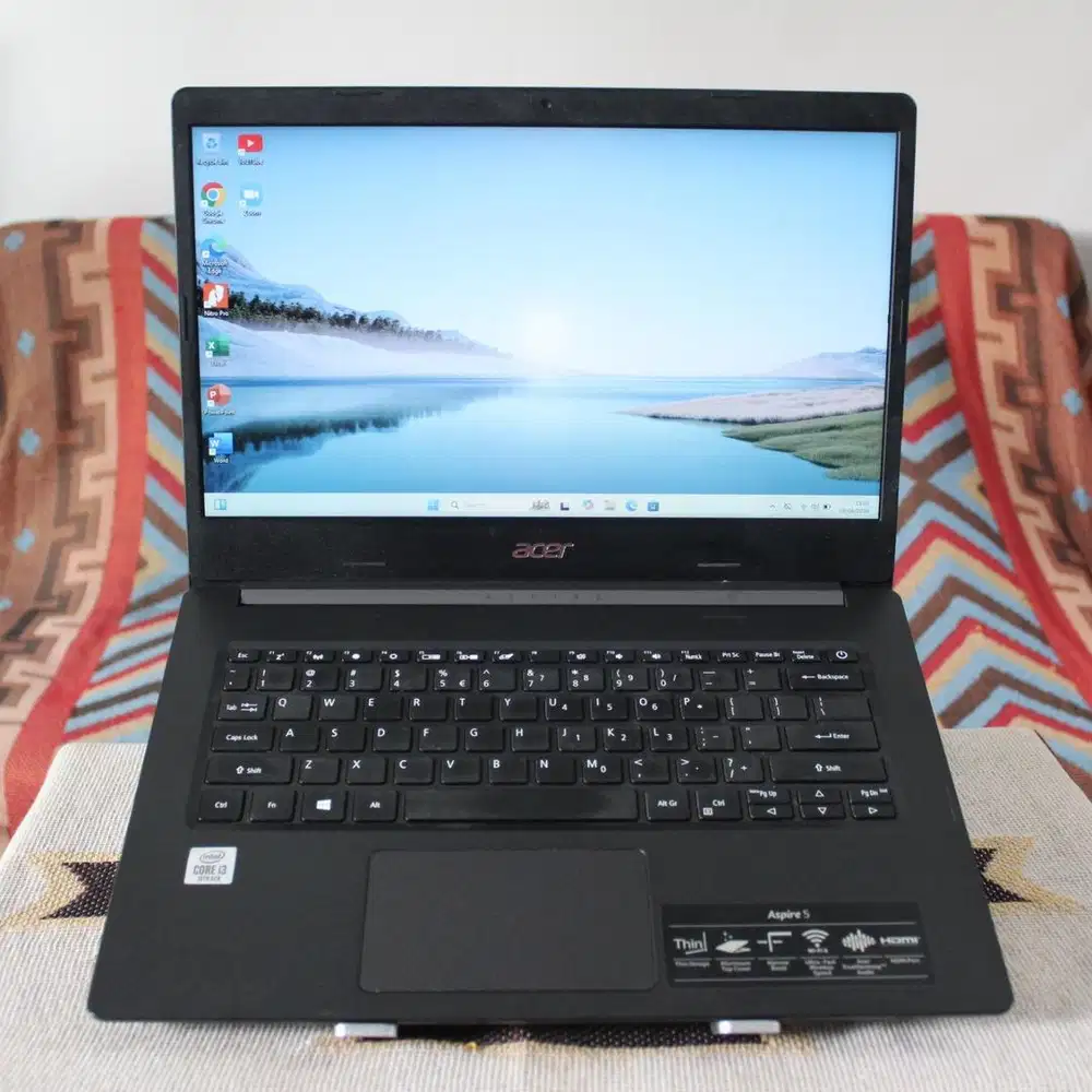 ACER ASPIRE 5 i3-1005G1 GEN 10 RAM 4GB SSD 128GB FULLSET