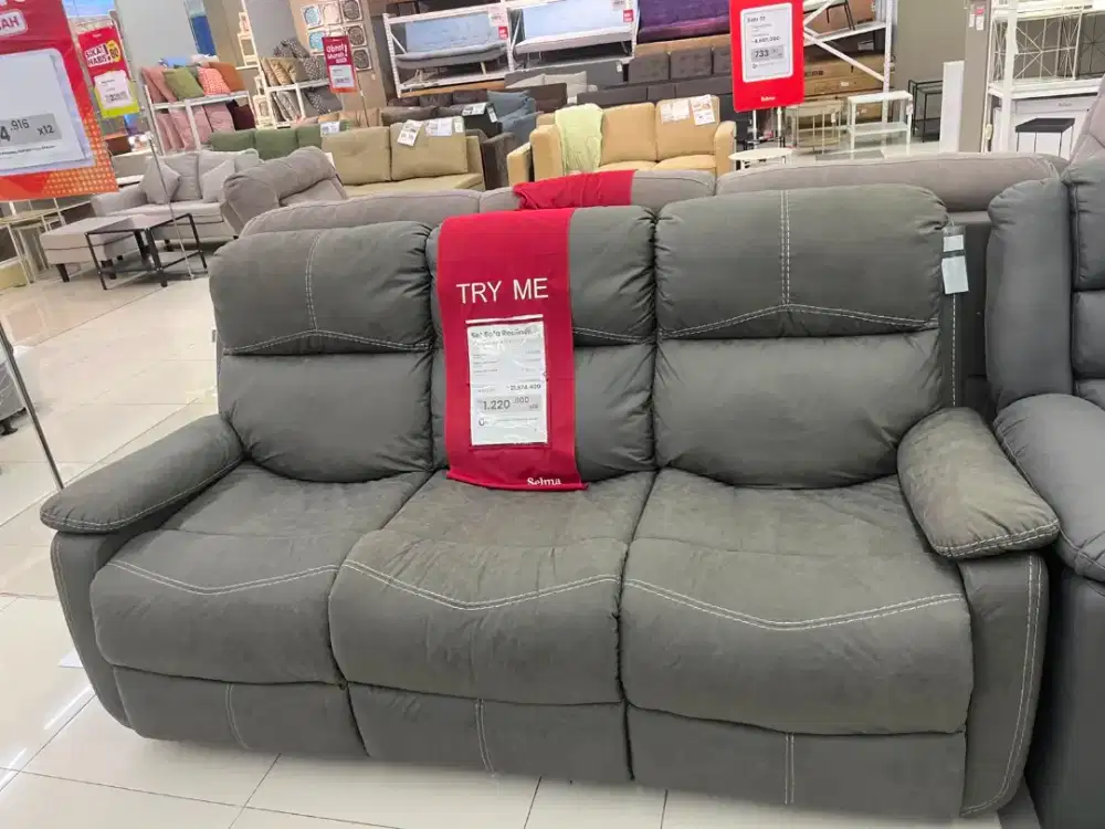 NATHAN SOFA RECLINER 3Seater