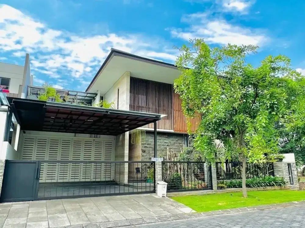 Turun harga  Dijual Rumah mewah Graha Natura fully furnished