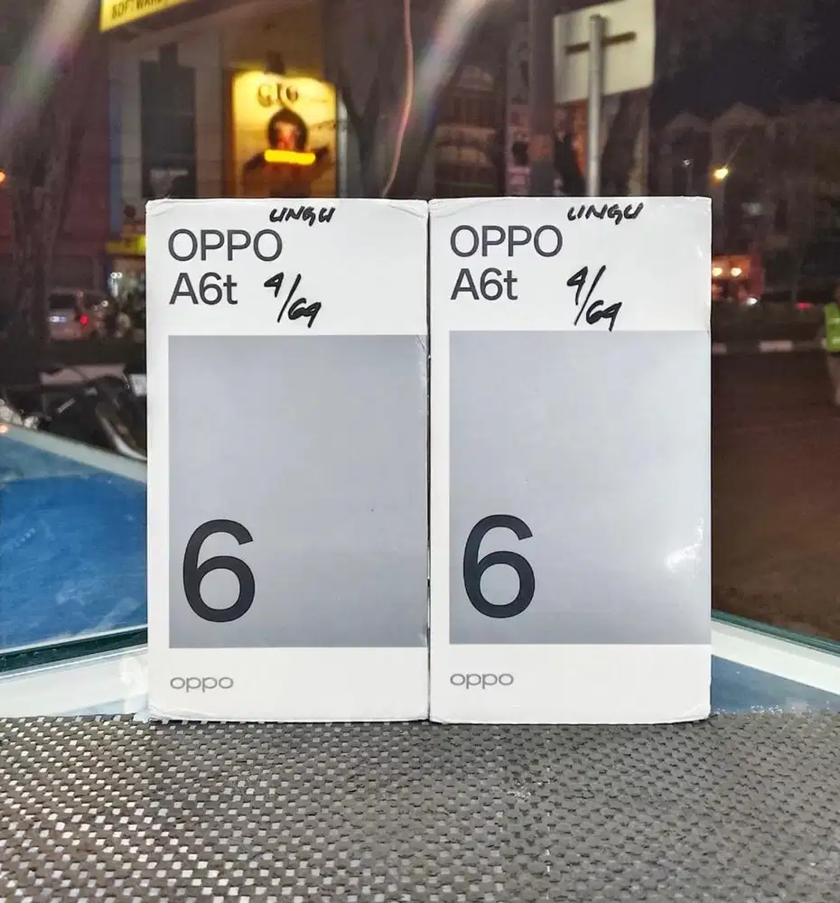 Baru...Oppo A6t Ram 4+4/64 Segel/Garansi remi.