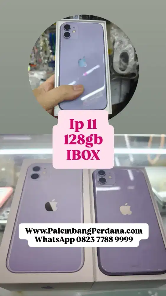 IPHONE 11 128GB IBOX BLUE BEST CONDITION