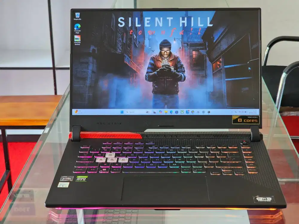 ASUS ROG Strix G15 G513QE AMD Ryzen 7 5800H Ram 24 GB Nvidia RTX 3050