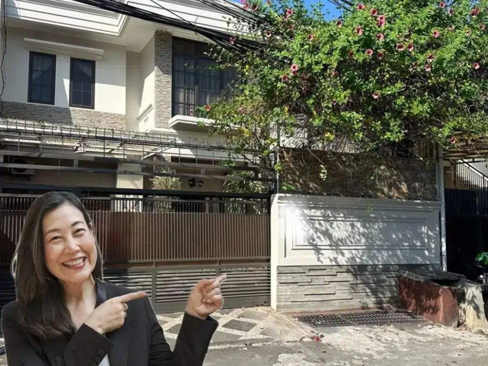 Rumah Cantik Furnished Komplek Kav Al Duren Sawit Jakarta Timur
