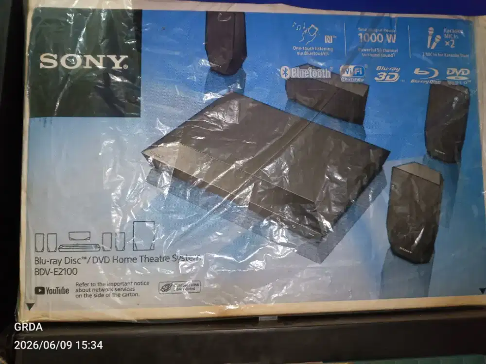 Sony BDV E2100 Home Theatre
