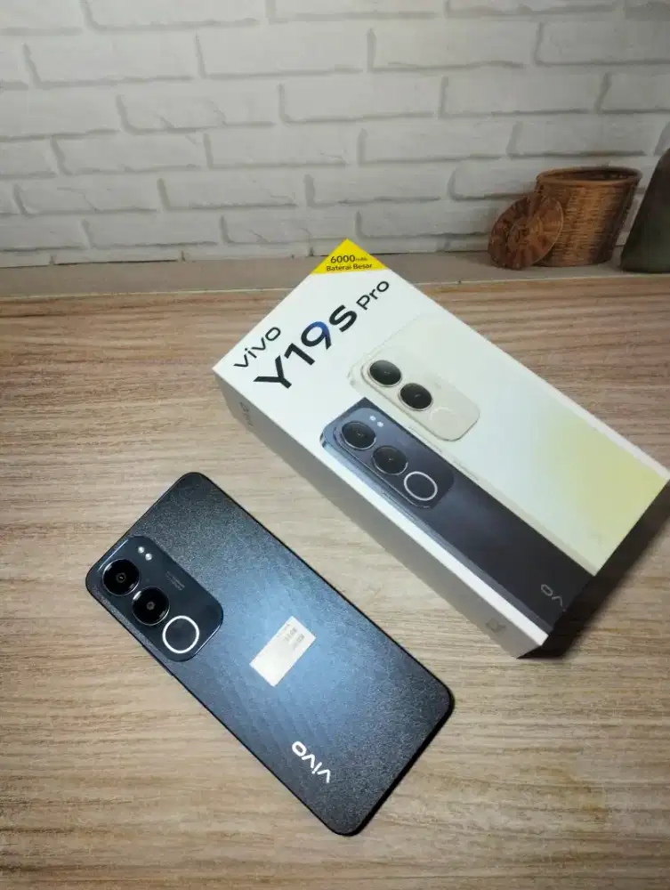 Vivo y19s pro ram 6/128 murah 1jutaan