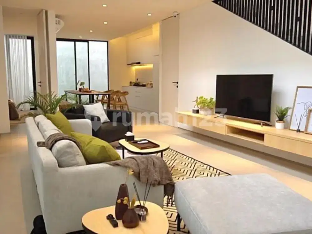 Rumah Brand New Desain Modern Elegan dalam Komplek Besar dan Asri di Cinere