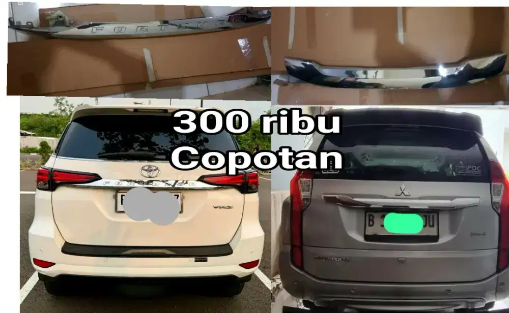 Garnis lamp fortuner vrz dan Pajero dakar
