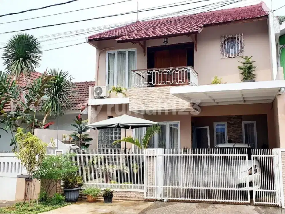 Rumah Siap Huni di Cinere Lingkungan Tenang Hadap Timur