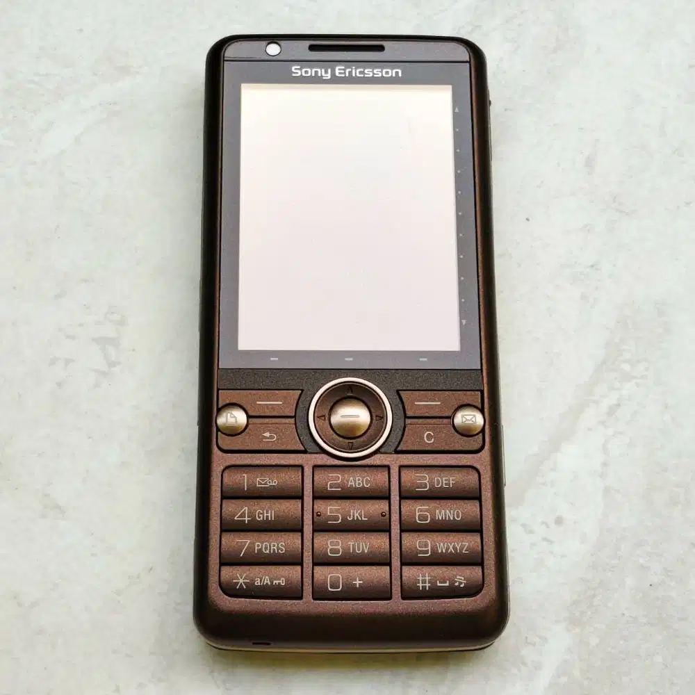 Sony Ericsson G700 Symbian Stylus Mega BASS Like Walkman Cokelat Brown