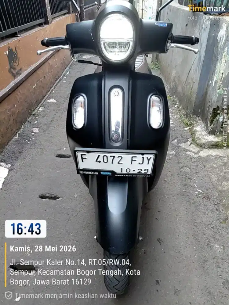 Yamaha Fazzio 2024 Km 1.000 Lengkap