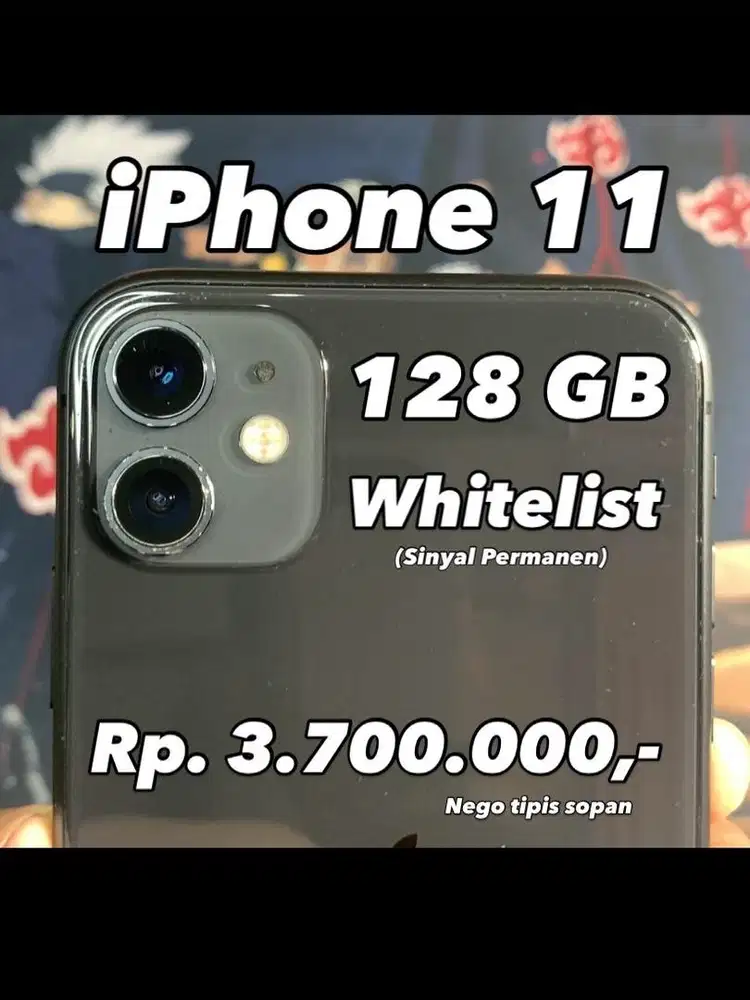 iPhone 11 whitelist 128gb