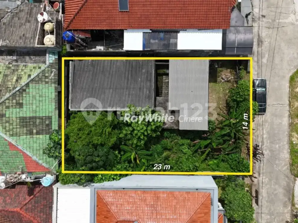 Tanah Ideal di Cinere - Lokasi Nyaman, Dekat Tol Brigif