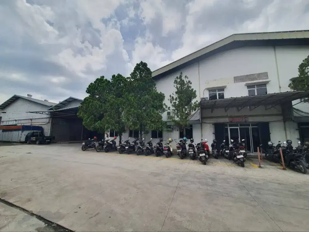 Pabrik Industri Aktif SHM+IMB Akses Kontainer Harga 80 M Nego