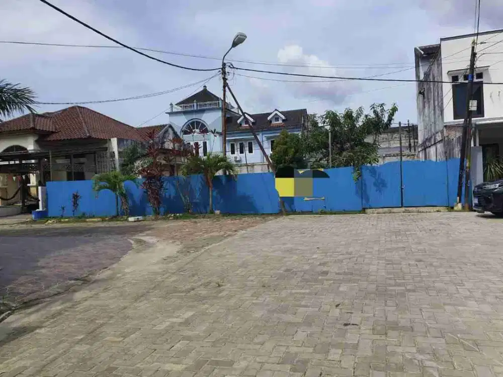 DIJUAL TANAH STRATEGIS LOKASI DEPAN JALAN COR PERUMAHAN COCOK DIBANGUN RUMAH, KONTRAKAN DAN KOS²AN HARGA NEGO