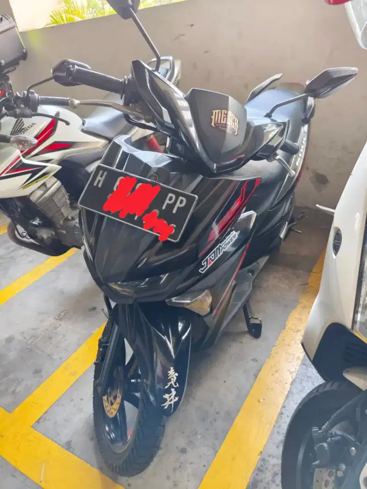 Yamaha Soul GT 125 Black Red