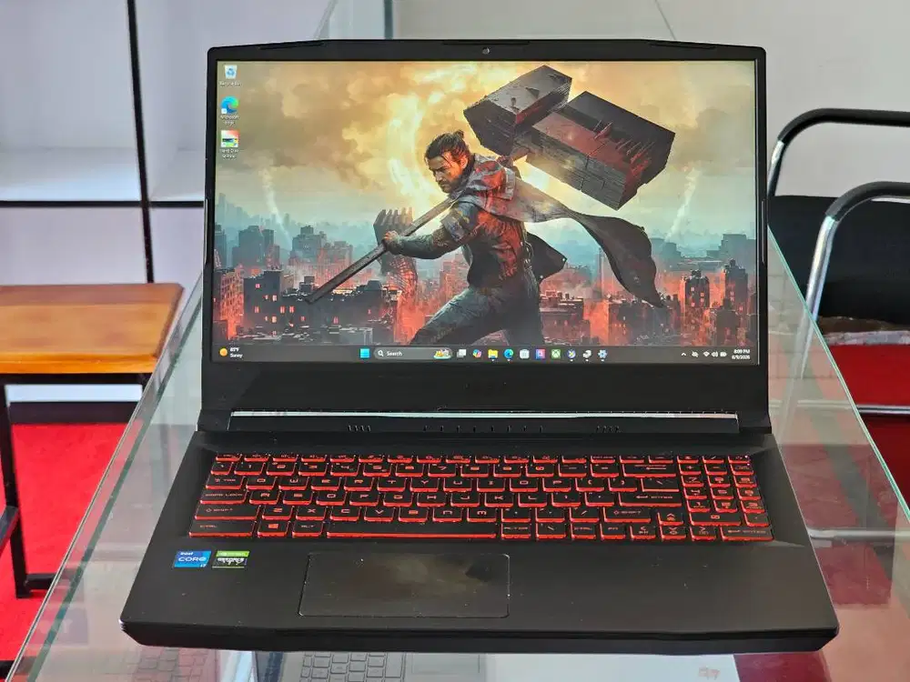 MSI KATANA GF66 11UC intel Core i7 Gen 11 Ram 8 GB SSD 512 GB Nvidia