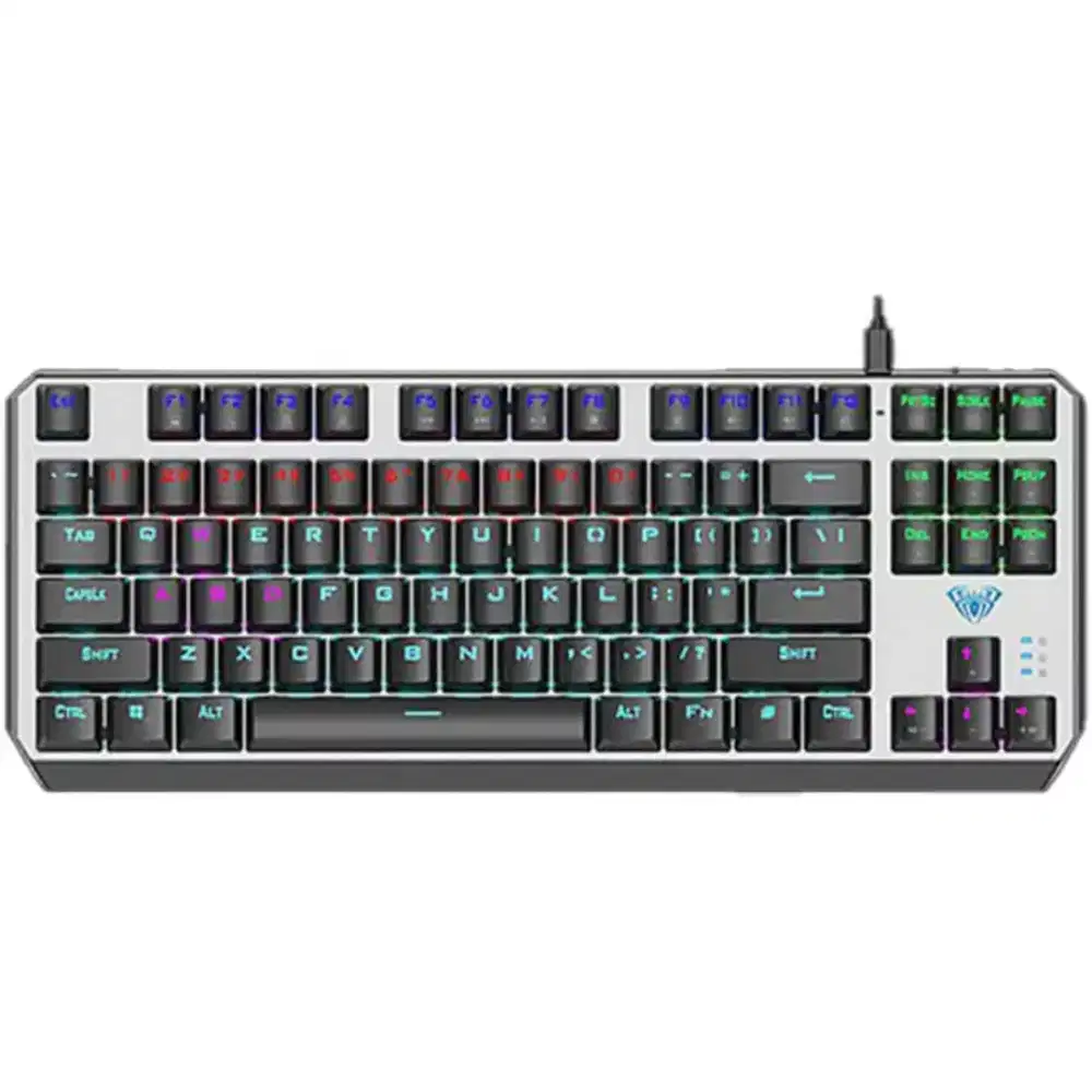 Keyboard Aula F-2607 RGB Normal – Siap Pakai & Murah