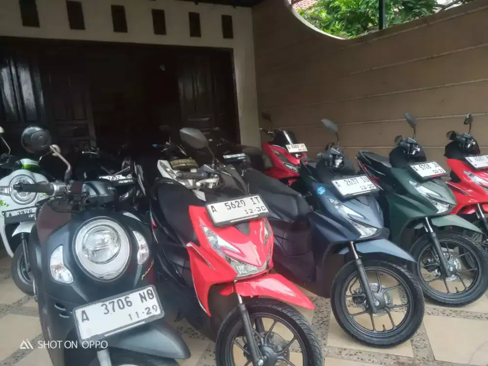 Di jual motor seken rasa baru bisa kes dan kridit