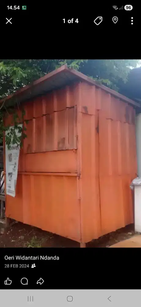 Dijual countener buat jualan