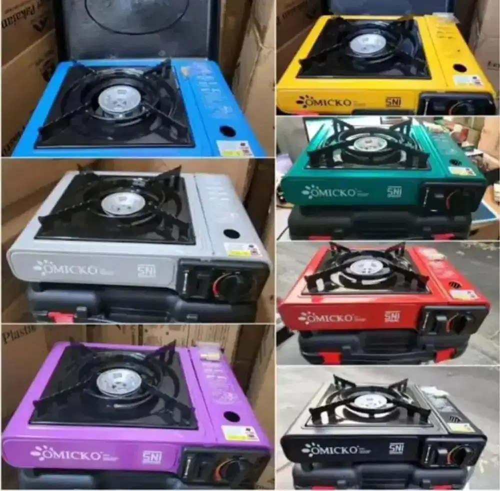 KOMPOR PORTABLE 2IN1 (BARU)