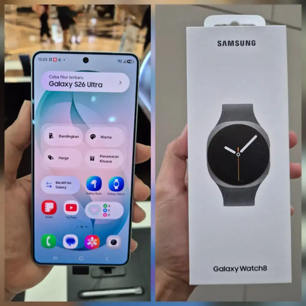Promo hemat Samsung S26 Ultra & Watch 8 - Samsung Queen City