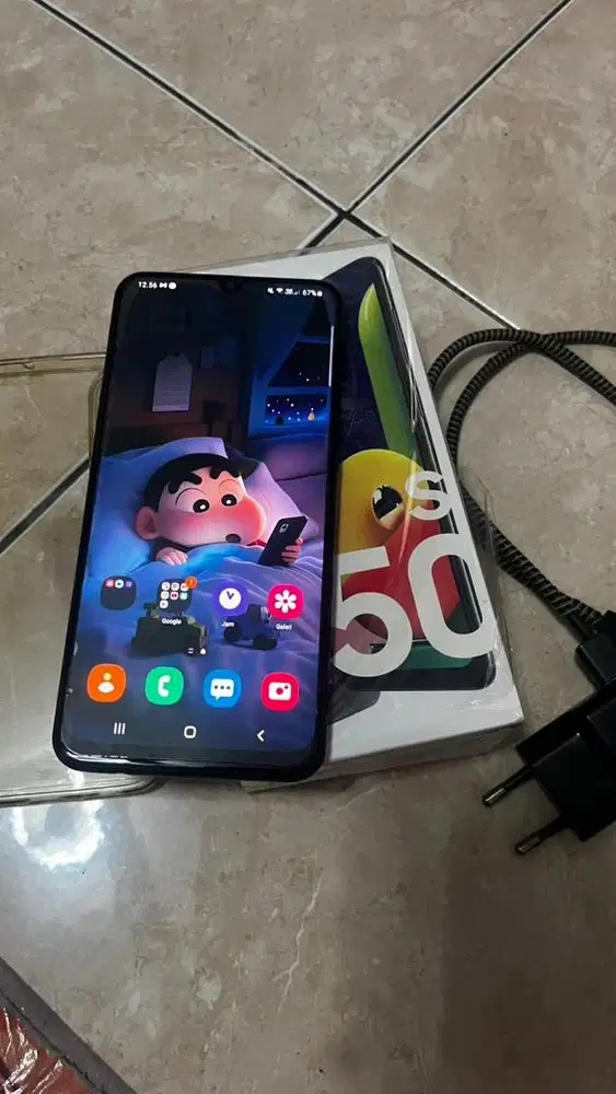 Samsung A50S warna black
