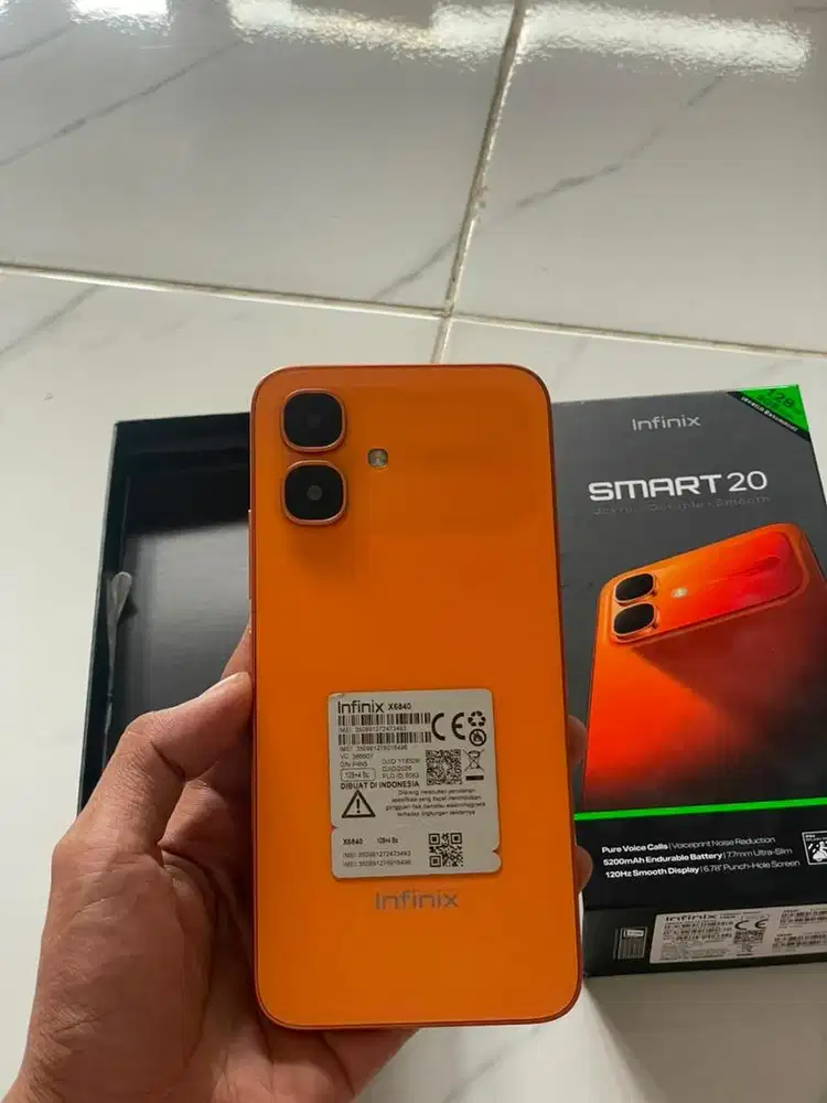INFINIX SMART 20 4/128GB GARANSI ON 2027