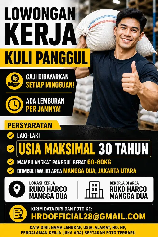 KULI PANGGUL HARCO MANGGA DUA