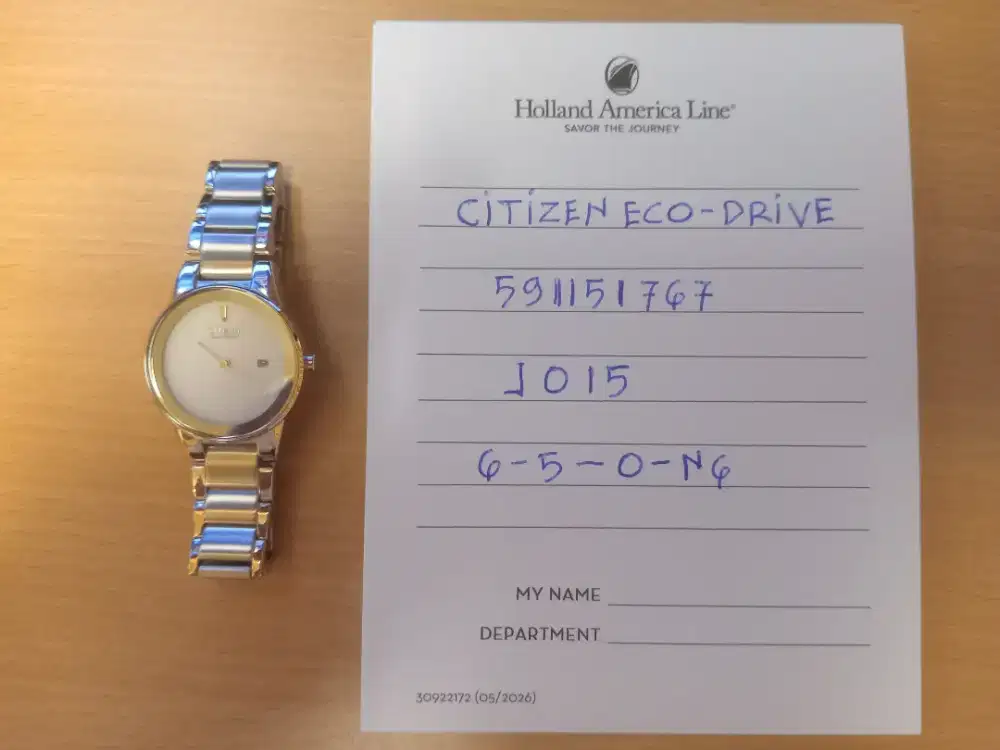 Dijual jam tangan CITIZEN ECODRIVE